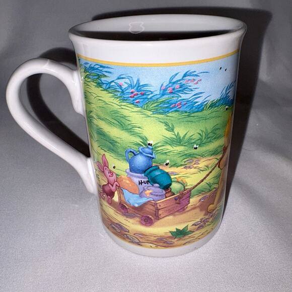 Winnie the Pooh Piglet Hunny Disney Ceramic Coffee Mug SET OF TWO - Picture 4 of 9